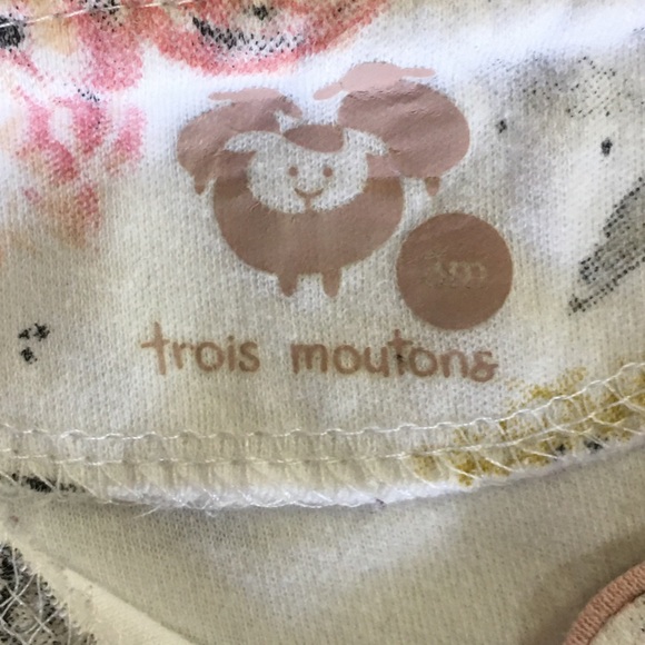 2 for 16$/Trois Moutons baby pajama size 3 month - Picture 7 of 7